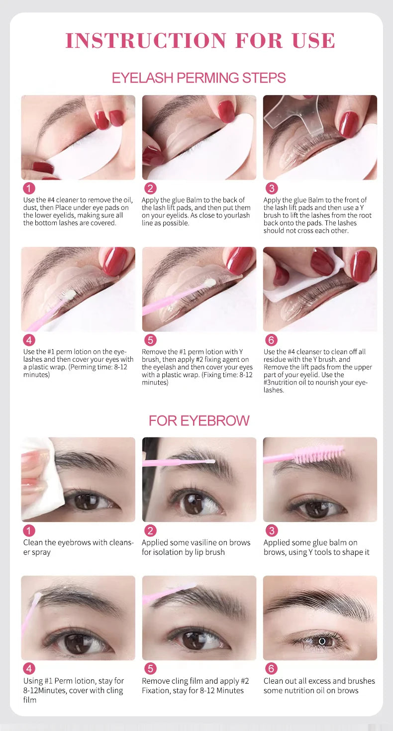 Semi-Permanent Lash Lift & Lamination Kit