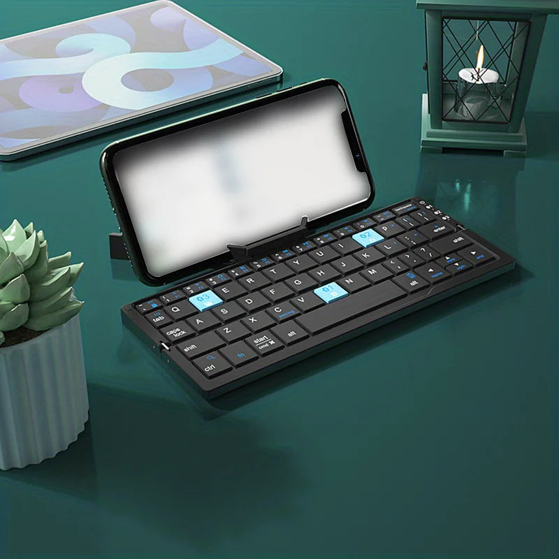 Foldable Bluetooth Keyboard — Wireless, Pocket-Sized & Multi-Device