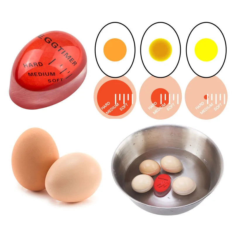 Colour-Changing Egg Timer — Perfect Boiled Eggs Every Time