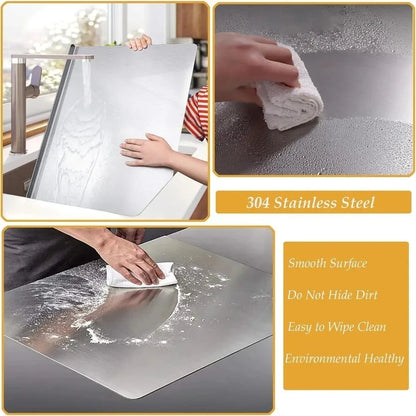 Double-Panel Stainless Steel Pastry & Prep Board