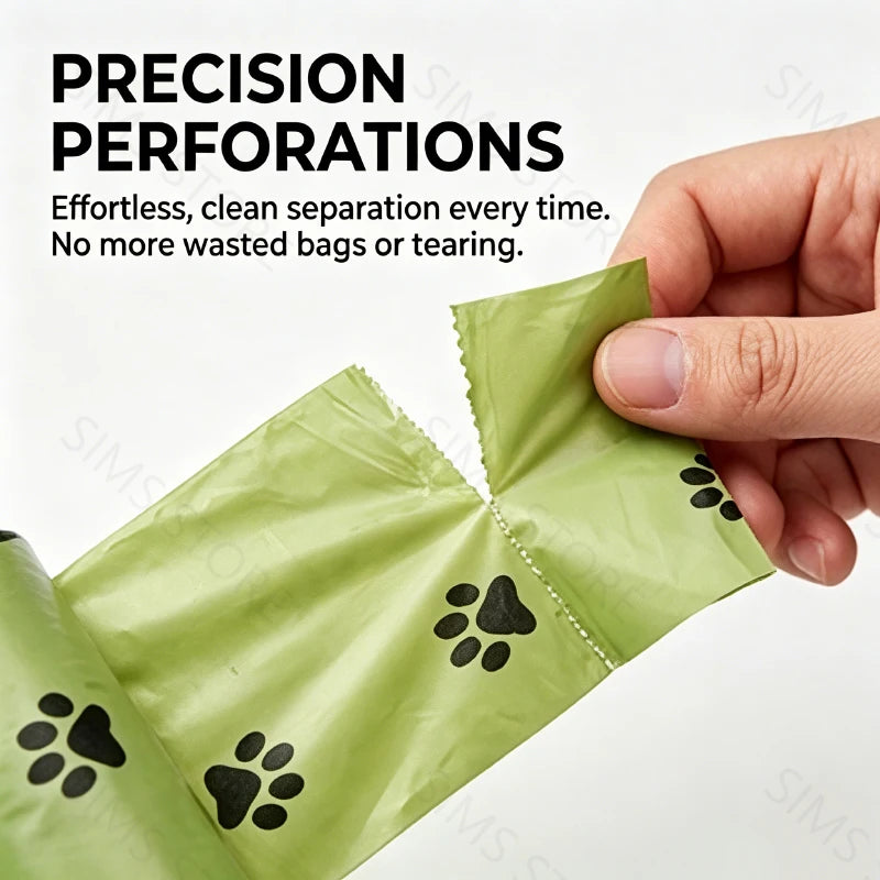 Dog Poop Bags – Large Refill Rolls (15 Bags/Roll)
