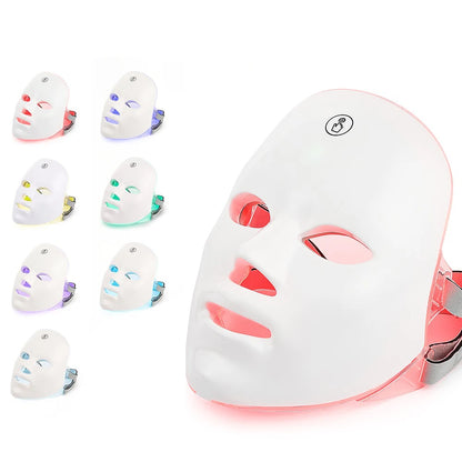 7-Color LED Photon Therapy Face Mask
