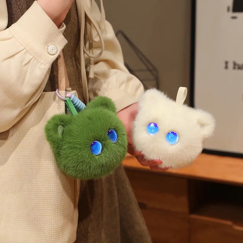 AI Intelligent Cat Plush Toy Voice Conversation Wifi Interactive Smart Robot Doll Emotional Companionship Overseas Edition