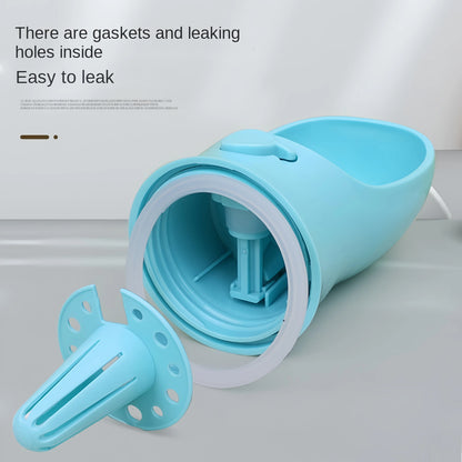 Portable Dog Water Bottle with Food & Water Storage – Travel Feeder Bowl for Pets