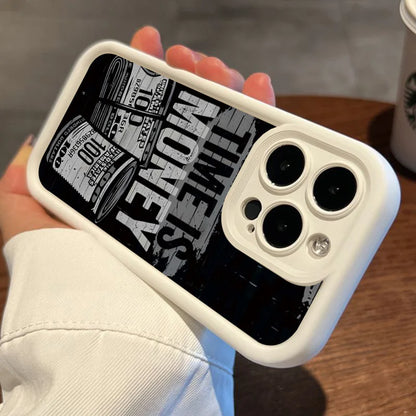 Time is Money Phone Case – Compatible with iPhone 17, 16, 15, 14, 13, 12, 11 Series