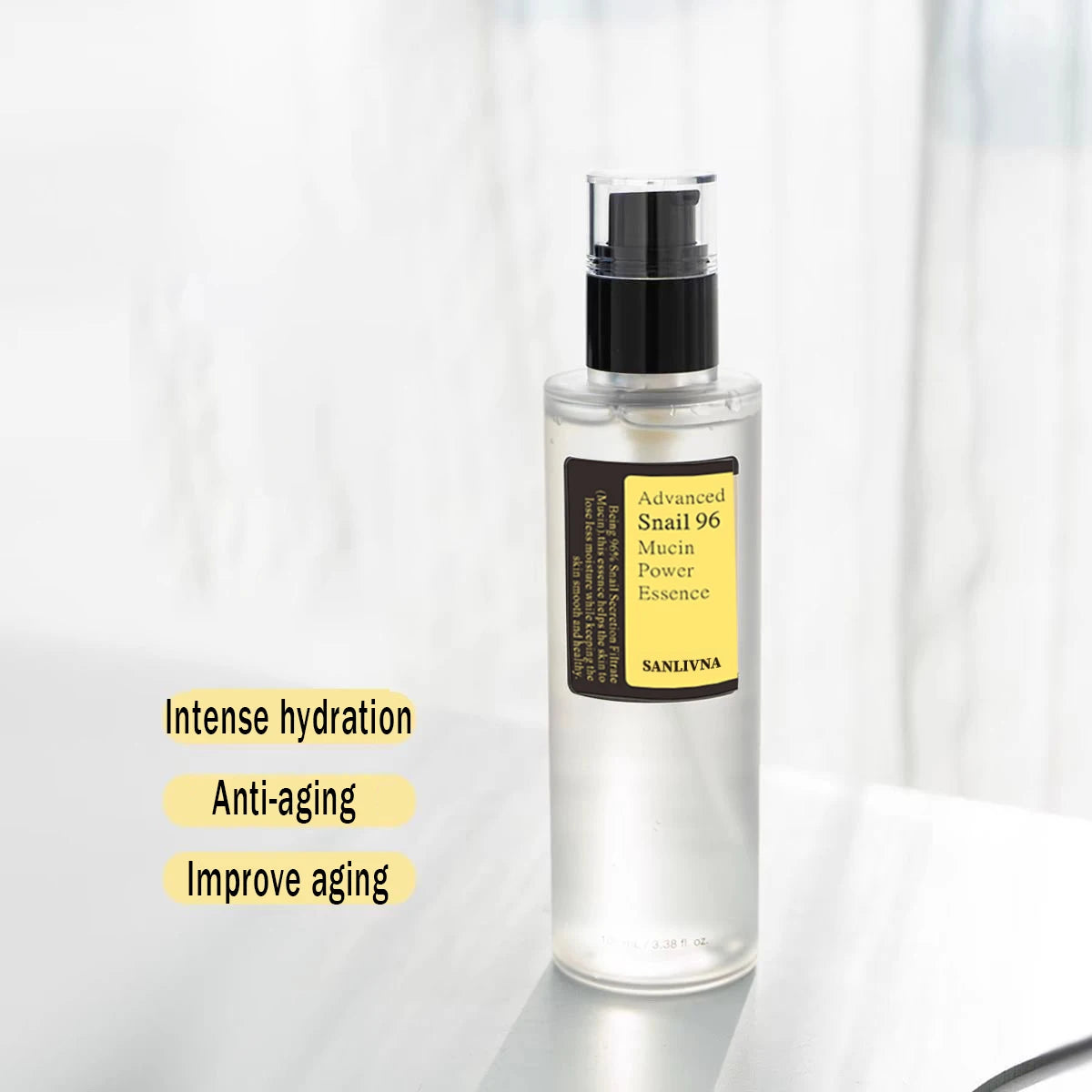 96% Snail Mucin Brightening & Anti-Aging Facial Essence