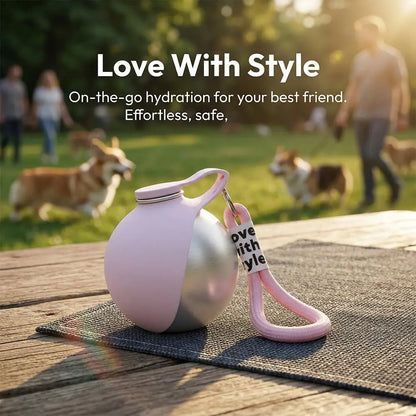 Foldable Pet Water Bottle – Portable Dog & Cat Drinking Bottle for Outdoor Adventures