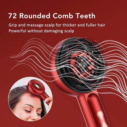 Electric Vibration Scalp Massager & Hair Growth Comb