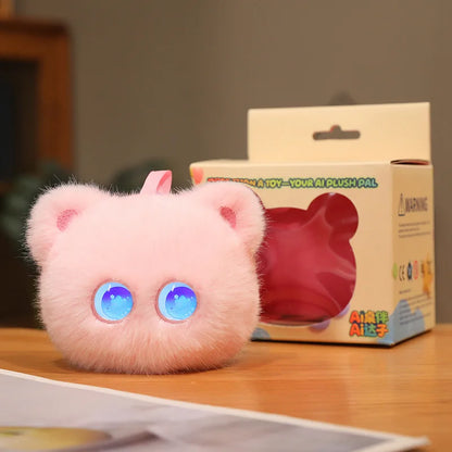 AI Intelligent Cat Plush Toy Voice Conversation Wifi Interactive Smart Robot Doll Emotional Companionship Overseas Edition