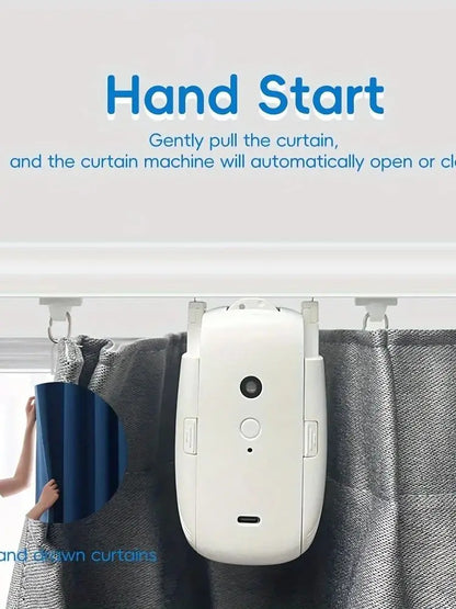 Smart Automatic Curtain Opener – Remote & App Controlled Motor