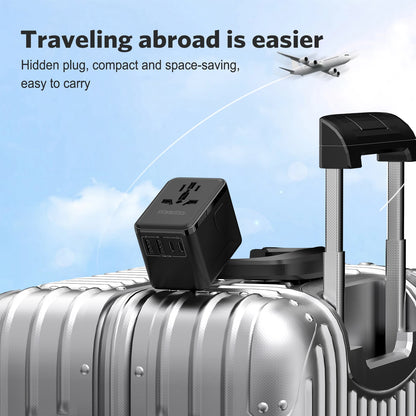 MeeGoo GaN Universal Travel Adapter | 4 Ports | 2500W | EU US JP AU