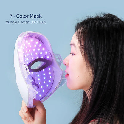 7-Color LED Photon Therapy Face Mask