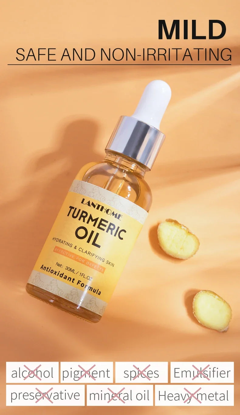 Turmeric Brightening & Anti-Aging Facial Serum Oil