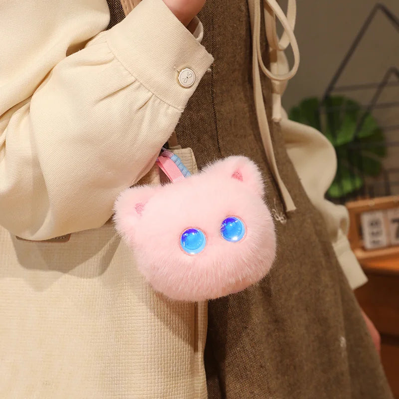 AI Intelligent Cat Plush Toy Voice Conversation Wifi Interactive Smart Robot Doll Emotional Companionship Overseas Edition