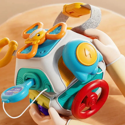 Montessori Sensory Busy Ball – Space-Themed Baby & Toddler Activity Toy