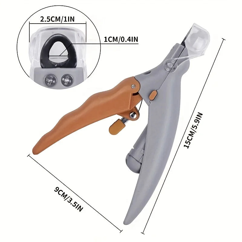 LED Pet Nail Clipper with Light – Safe Precision Trimmer for Dogs & Cats