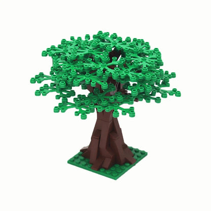 MOC City Series Scene Building Blocks Flower Shop Garden white poplar Men's restroom DIY Kids Toys Park Bench Street Lamp Toys