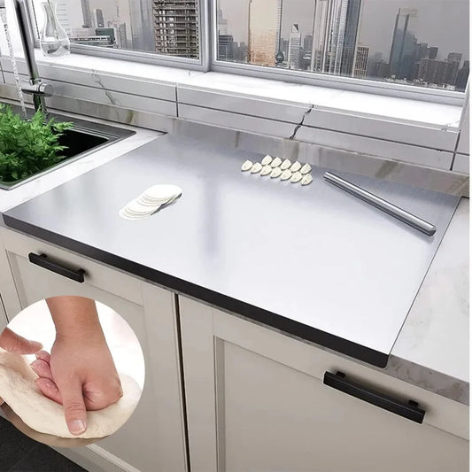 Double-Panel Stainless Steel Pastry & Prep Board