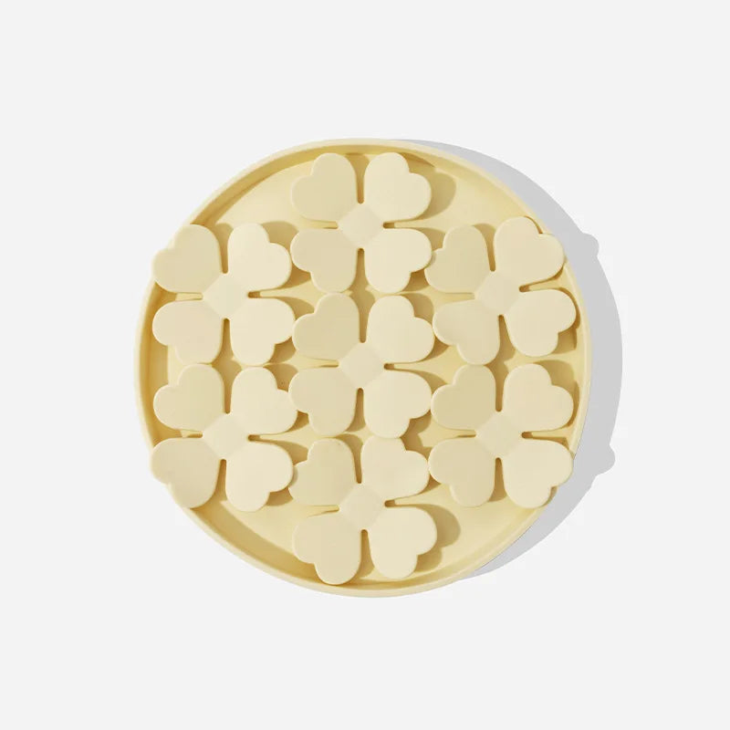 Petal-Shaped Silicone Lick Mat for Dogs & Cats | Slow Feeder with Suction Cup