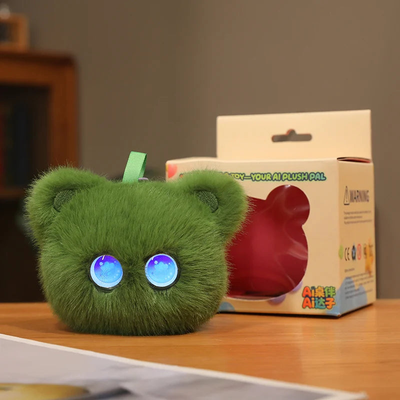 AI Intelligent Cat Plush Toy Voice Conversation Wifi Interactive Smart Robot Doll Emotional Companionship Overseas Edition