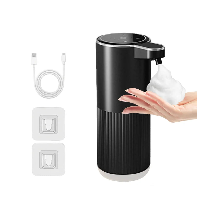 380ML Touchless Automatic Soap Dispenser – Foam & Gel, 4-Speed, IPX5 Waterproof