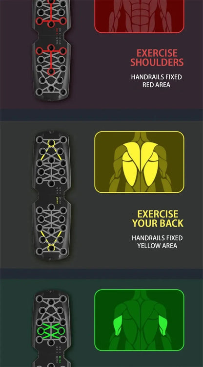 Push Up Board Set – Multifunctional Foldable Fitness Trainer
