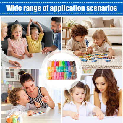 Air Dry Clay Set – 12, 24 & 36 Colors Super Light Modeling Clay for Kids & Adults