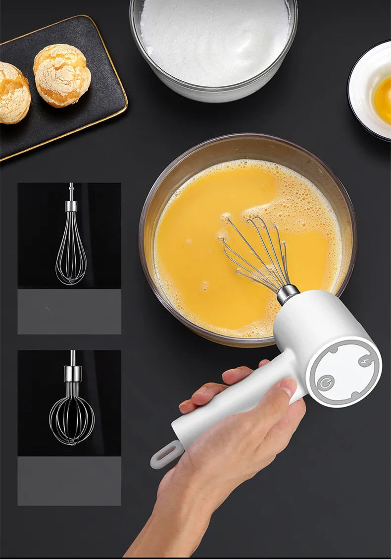 4-in-1 Electric Vegetable Cutter Set – Wireless Chopper, Grinder, Masher & Peeler
