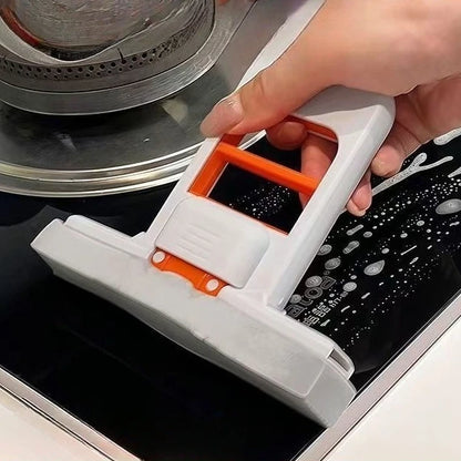 Primeza Mini Mop | Retractable Wet & Dry Cleaning Mop for Kitchen, Bathroom & Car