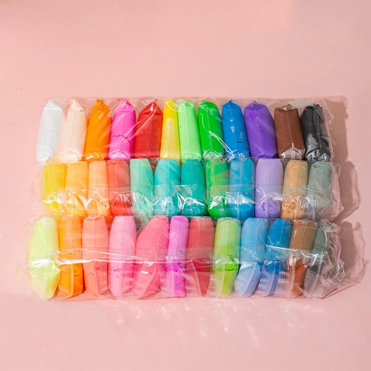 Air Dry Clay Set – 12, 24 & 36 Colors Super Light Modeling Clay for Kids & Adults