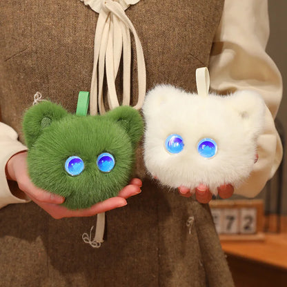AI Intelligent Cat Plush Toy Voice Conversation Wifi Interactive Smart Robot Doll Emotional Companionship Overseas Edition
