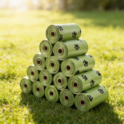 Dog Poop Bags – Large Refill Rolls (15 Bags/Roll)