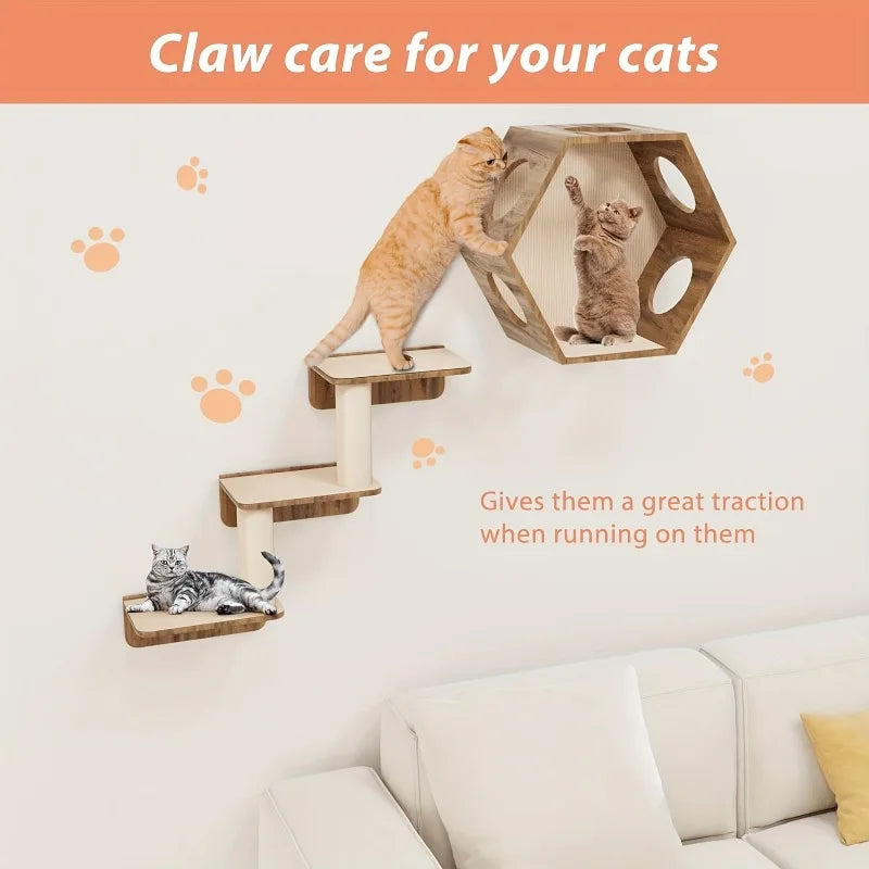 Cat Scratching Mat – Self-Adhesive Furniture Protector for Healthy Claws (30x100CM)