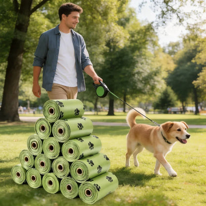 Dog Poop Bags – Large Refill Rolls (15 Bags/Roll)