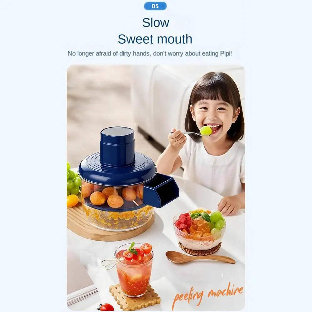Rechargeable Electric Vegetable Peeler – Automatic Potato & Tomato Peeler