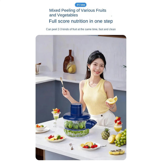 Rechargeable Electric Vegetable Peeler – Automatic Potato & Tomato Peeler