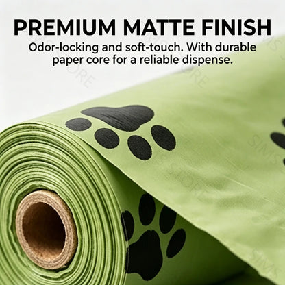 Dog Poop Bags – Large Refill Rolls (15 Bags/Roll)