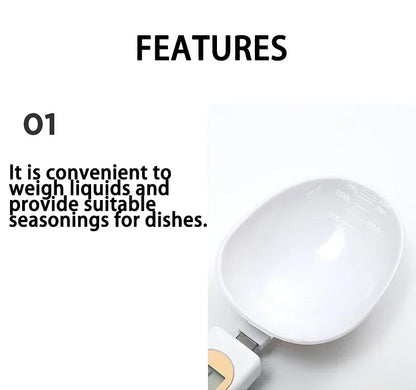 Mini Digital Spoon Scale – 0.1g to 500g Precision Kitchen Scale