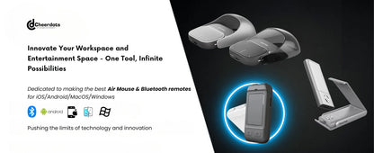 Cheerdots 2 Detachable Air Mouse – Wireless Touchpad & AI Recording