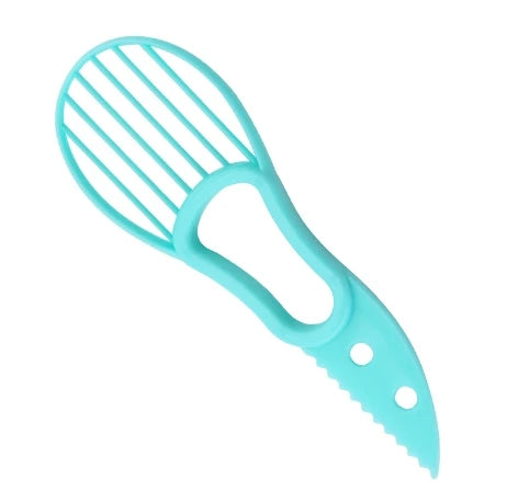 3-in-1 Avocado Slicer, Pitter & Peeler — Food-Grade Plastic Kitchen Tool