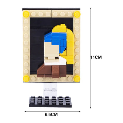 MOC City Series Scene Building Blocks Flower Shop Garden white poplar Men's restroom DIY Kids Toys Park Bench Street Lamp Toys