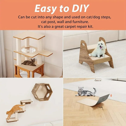 Cat Scratching Mat – Self-Adhesive Furniture Protector for Healthy Claws (30x100CM)