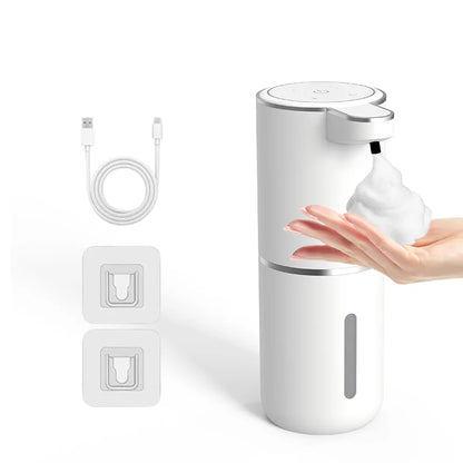 380ML Touchless Automatic Soap Dispenser – Foam & Gel, 4-Speed, IPX5 Waterproof