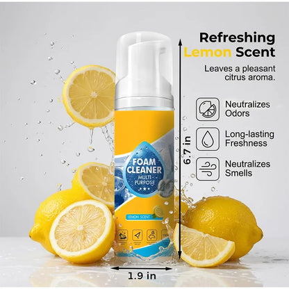4-in-1 Multi-Enzyme Foam Cleaner — All-Purpose No-Rinse Deep Clean Spray