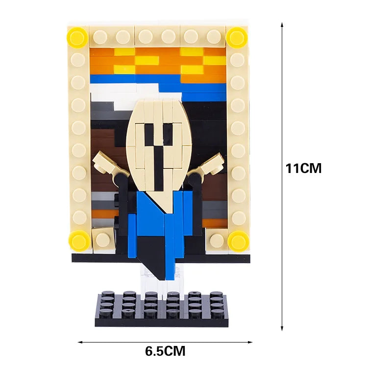 MOC City Series Scene Building Blocks Flower Shop Garden white poplar Men's restroom DIY Kids Toys Park Bench Street Lamp Toys