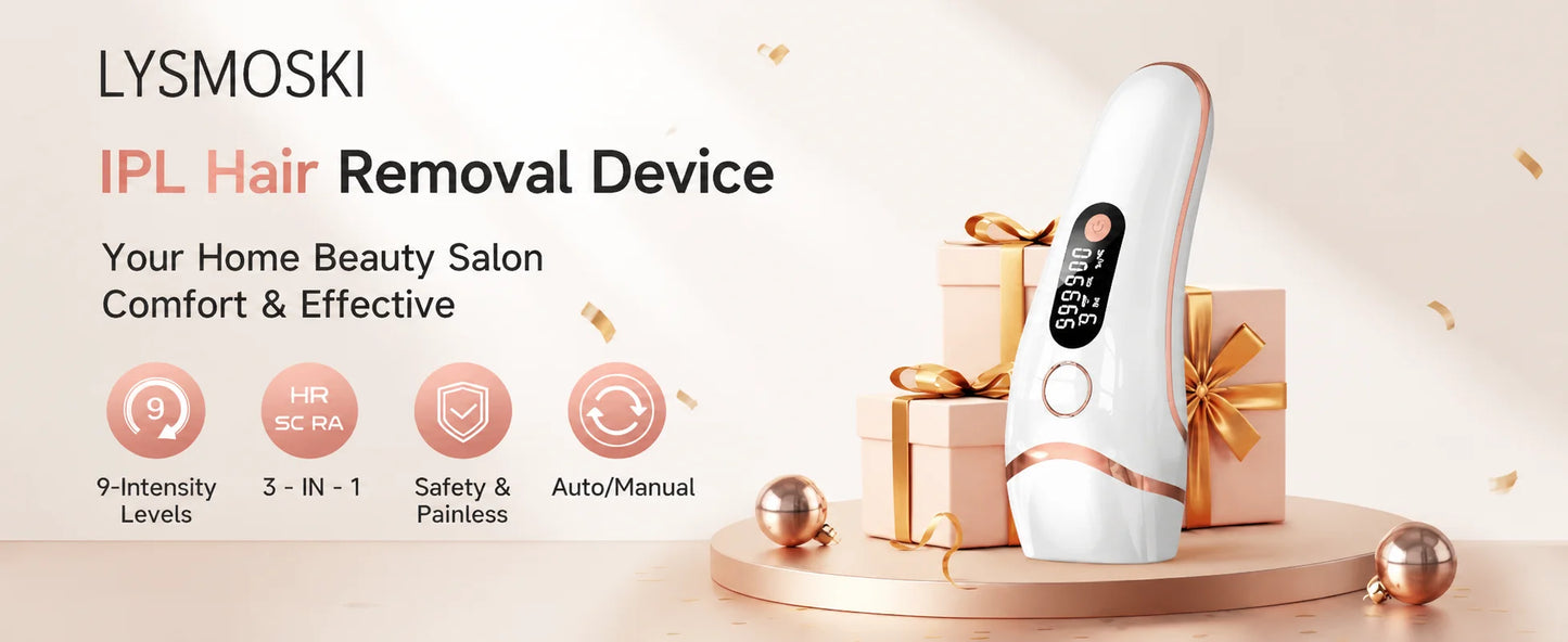IPL Hair Removal Device — 999,900 Flashes