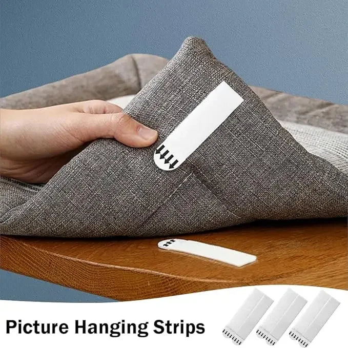 Heavy Duty Picture Hanging Strips | No Drill | Damage-Free | Waterproof Adhesive Hooks