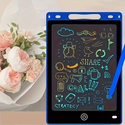 1Pcs 8.5inch Lcd Writing Tablet - Electronic Drawing Board and Doodle Board, Suitable for Office Use, Easy-To-Erase Writing Board for Students' Drafts
