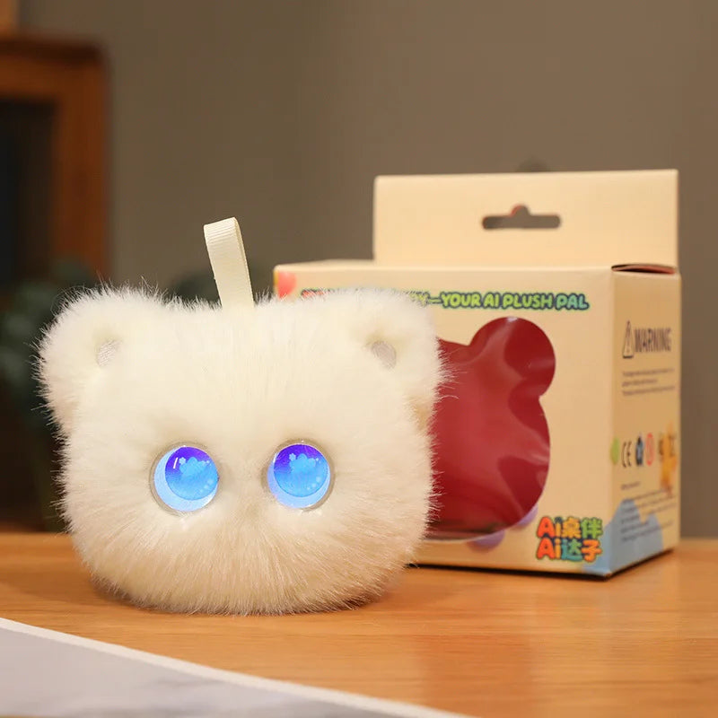 AI Intelligent Cat Plush Toy Voice Conversation Wifi Interactive Smart Robot Doll Emotional Companionship Overseas Edition
