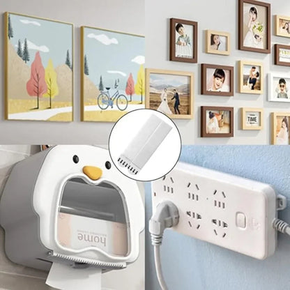 Heavy Duty Picture Hanging Strips | No Drill | Damage-Free | Waterproof Adhesive Hooks